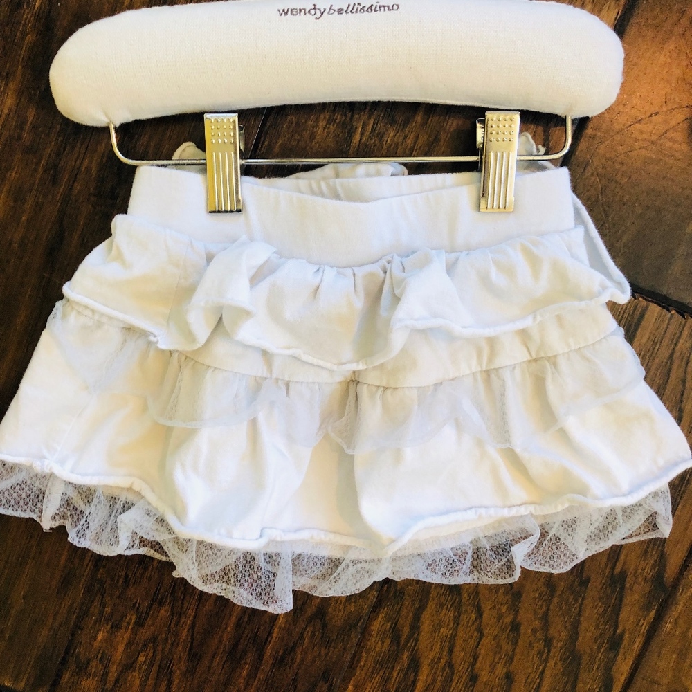 Girls Skirt with Ruffles and Tulle